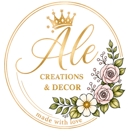 Ale Creations and Decor logo