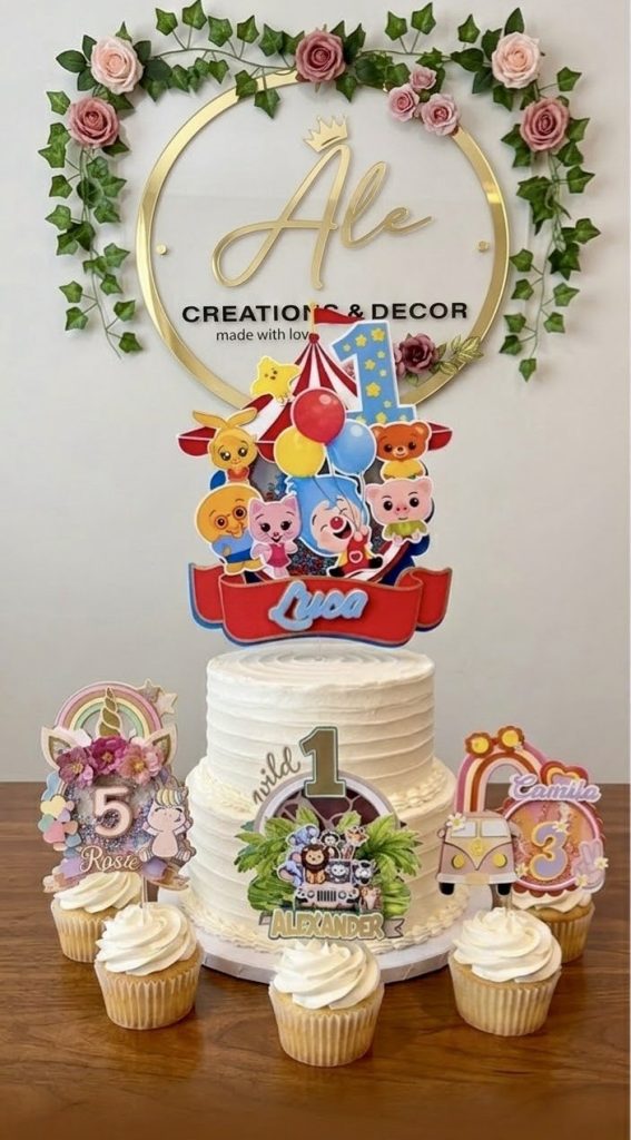 Personalized Birthday Cake Topper