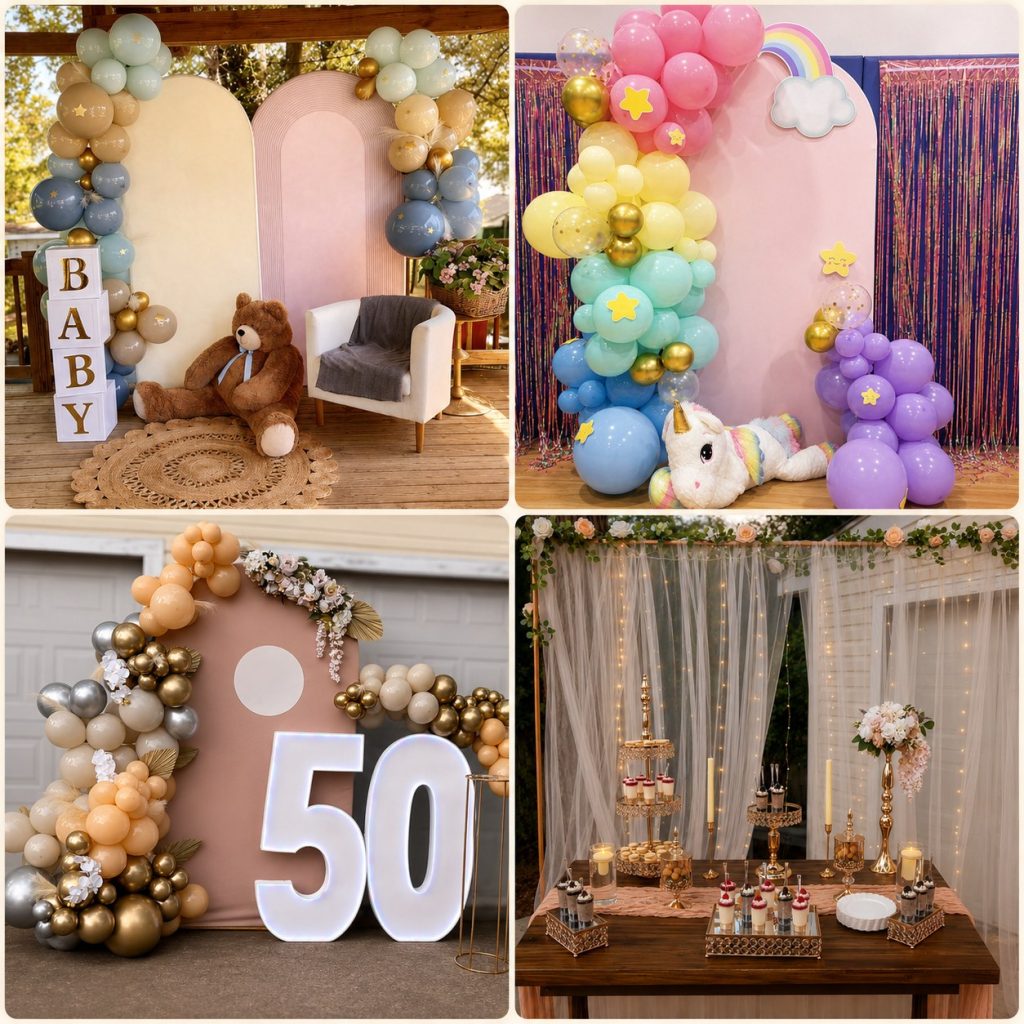 Custom Event Decor and Backdrops